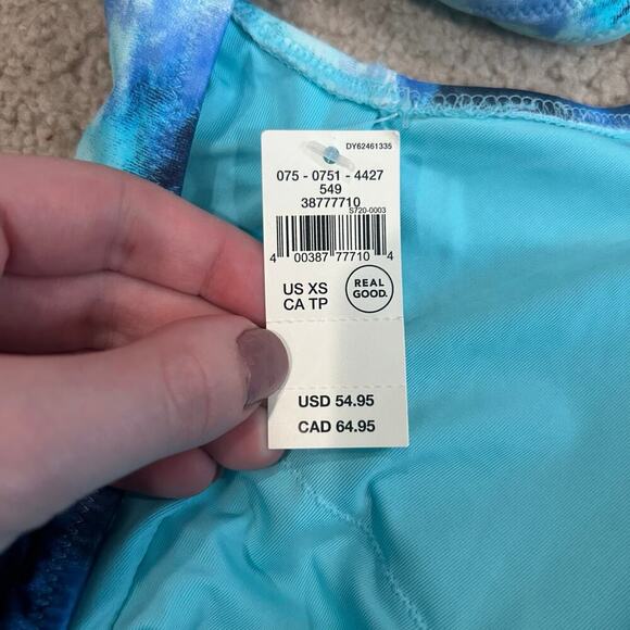 NWT Aerie Babewatch One Piece Swimsuit Size XS Big Sur Padded Beach Swim Surf - Picture 6 of 7